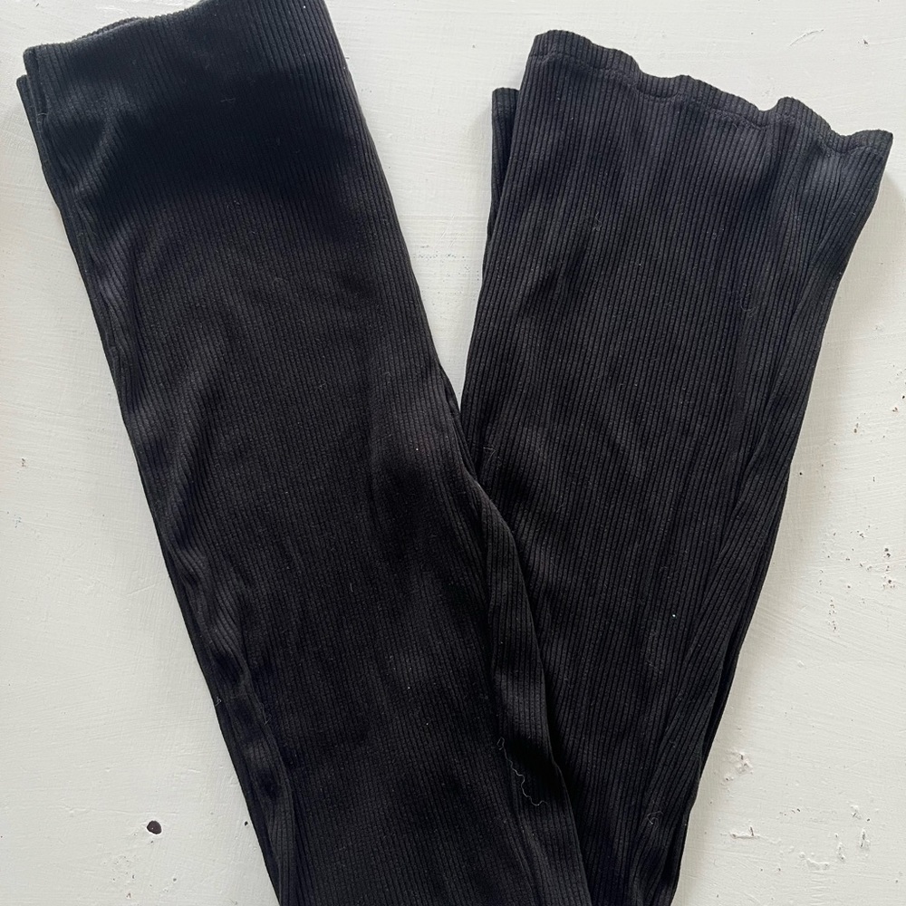 H&M flare ribbed pants